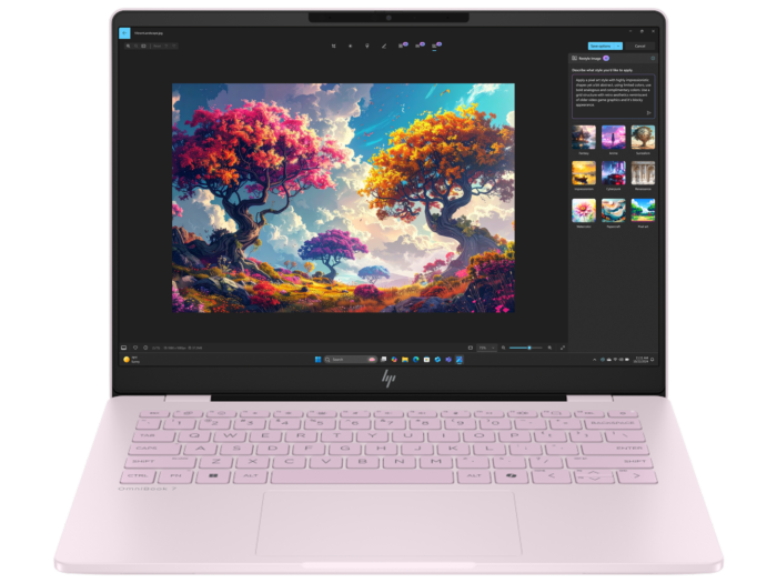 HP Pavilion Plus 14 OLED — Tranquil Pink