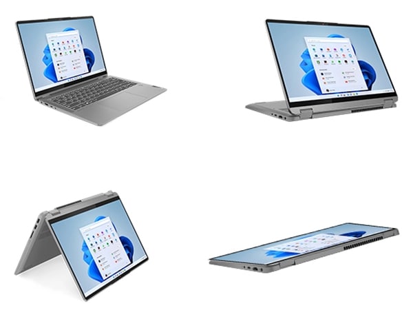 Lenovo IdeaPad Flex 5 2-in-1 — Abbyss Blue view 3